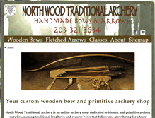 Tablet Screenshot of northwoodtraditionalarchery.com